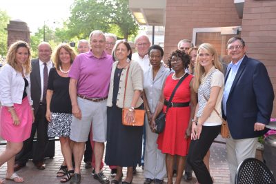 The Neag School of Education's Alumni Society hosted a reception in honor of Dean Richard Schwab, 