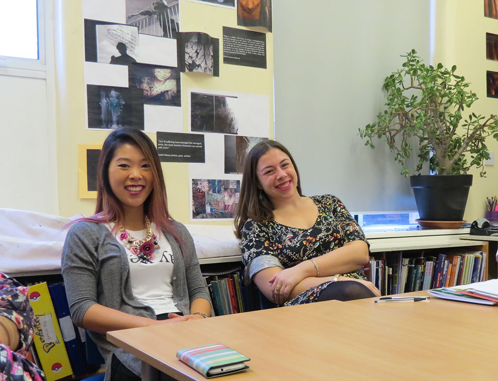 Grace Healey; Audrey Kelley; Teaching Internship Program; London; Rooks Heath