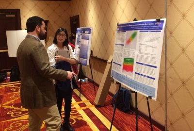 David Alexandro presents at NERA Poster Session