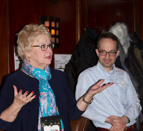 Sue Saunders, HESA professor emerita, received the American College Personnel Association’s Esther Lloyd-Jones Professional Services Award in Boston this month. (Danielle DaRosa/Neag School)