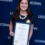 Victoria Schilling at the 2019 Alumni Awards