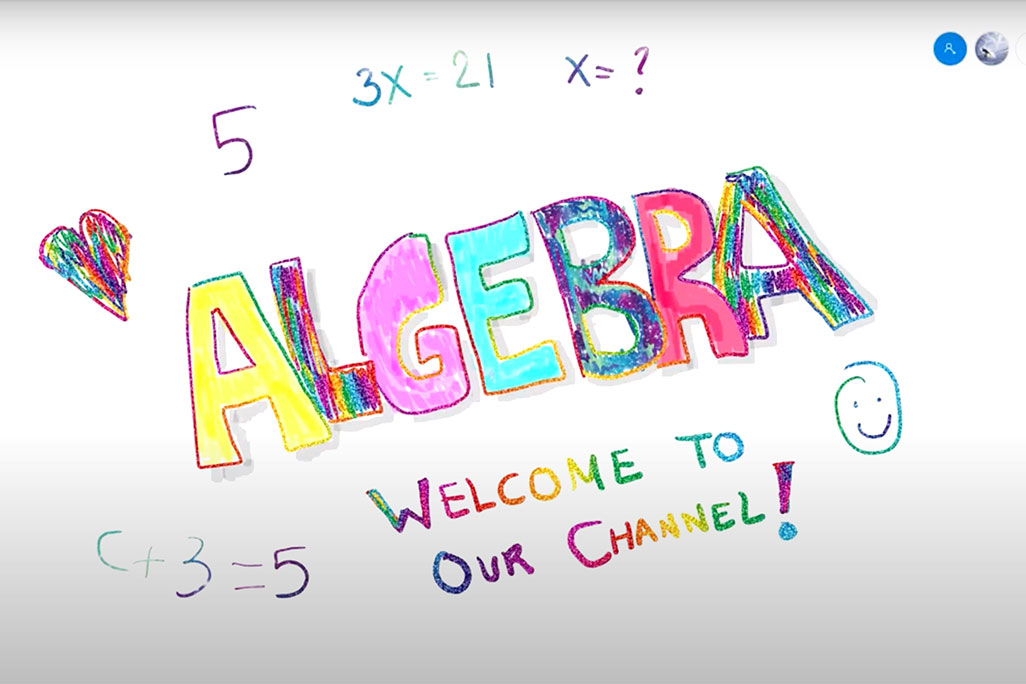 Algebra for Kids: YouTube Lessons by UConn Math Professor Álvaro Lozano-Robledo 