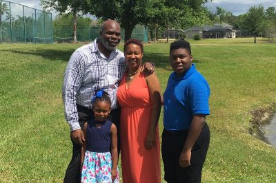 Sylvester Kent Butler with his family.