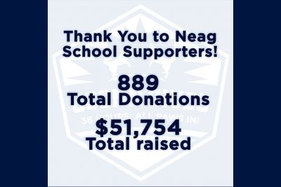 Thank you to Neag School supporters! 889 Total Donations; $51,754 Total Raised for UConn Giving Day.