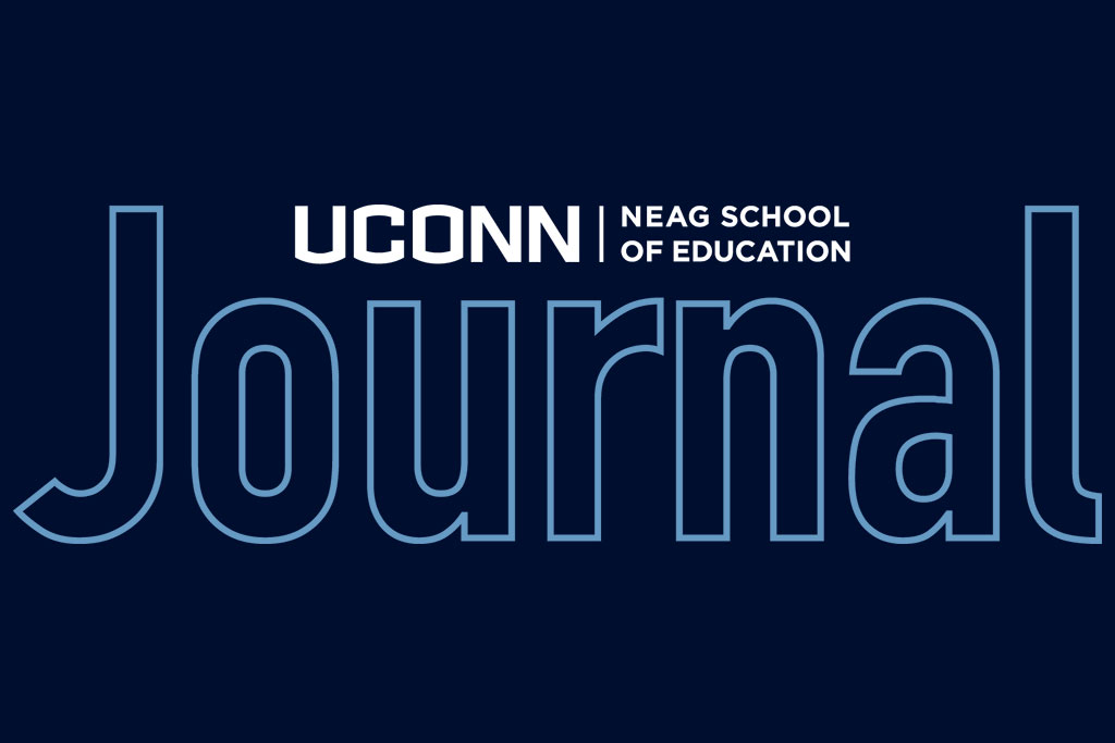 UConn Neag School of Education Journal logo.